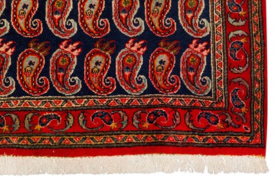 Lot 60 - A FINE QUM RUG, CENTRAL PERSIA