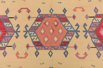 Lot 29 - A FINE TURKISH KILIM