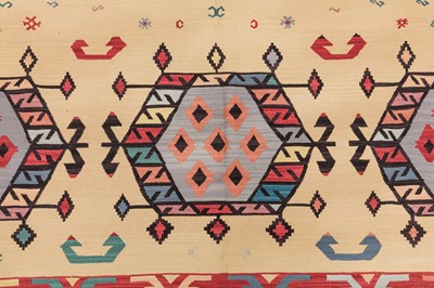 Lot 29 - A FINE TURKISH KILIM