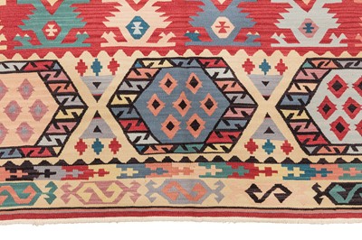 Lot 29 - A FINE TURKISH KILIM