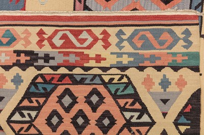 Lot 29 - A FINE TURKISH KILIM