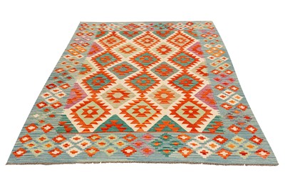 Lot 9 - A FINE TURKISH KILIM