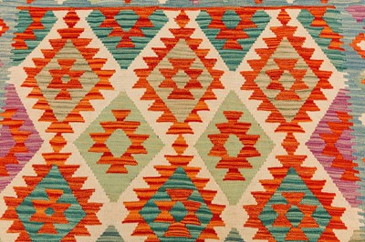 Lot 9 - A FINE TURKISH KILIM