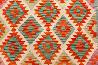 Lot 9 - A FINE TURKISH KILIM
