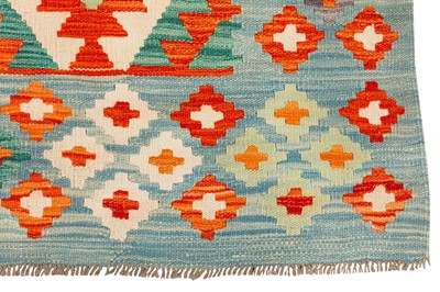 Lot 9 - A FINE TURKISH KILIM