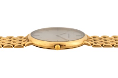 Lot 416 - Men's/Unisex Mappin & Webb 9k Gold Bracelet Watch