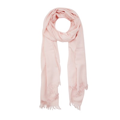 Lot 9 - Hermes Pink 'New Libris' Cashmere Stole
