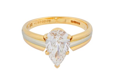 Lot 318 - Cartier Ι A single-stone diamond ring, circa 1995