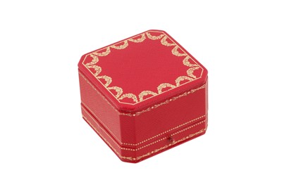 Lot 318 - Cartier Ι A single-stone diamond ring, circa 1995