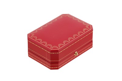 Lot 309 - Cartier Ι A pair of 'C de Cartier' diamond earrings