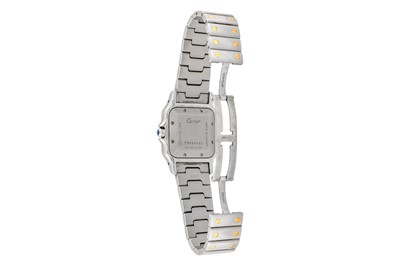 Lot 438 - Cartier Santos Galbee Automatic 'Millennium' Bracelet Watch