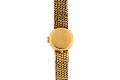 Lot 449 - Lady's Omega 18k Gold Bracelet Watch