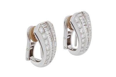 Lot 29 - Vacheron Constantin Ι A pair of diamond earrings