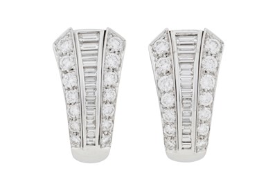 Lot 29 - Vacheron Constantin Ι A pair of diamond earrings