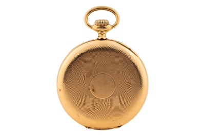 Lot 470 - Longines 14k Gold Open-Faced Pocket Watch