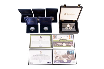 Lot 186 - A GROUP OF TEN ELIZABETH II SILVER-PROOF COINS