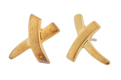 Lot 243 - Tiffany & Co Ι A pair of 'Paloma's Graffiti' stud earrings