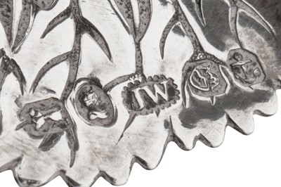 Lot 32 - A WILLIAM IV STERLING SILVER MINIATURE TAPER STICK, BIRMINGHAM 1830 BY JOSEPH WILMORE