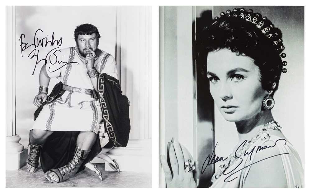 Lot 263 - Spartacus.- Peter Ustinov & Jean Simmons
