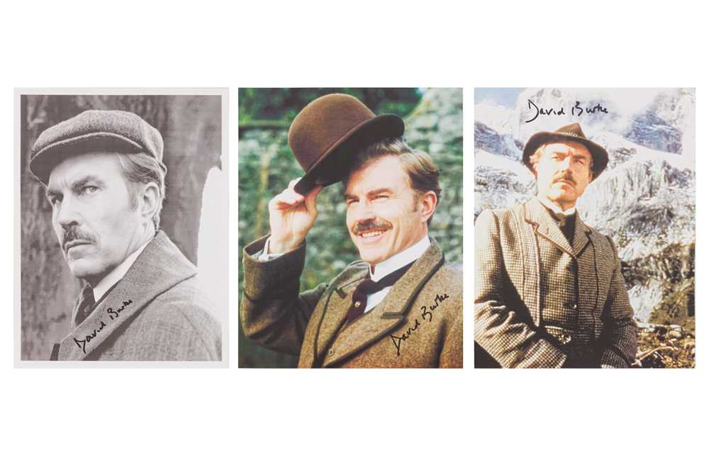 Lot 207 - Jeremy Brett Interest.- David Burke