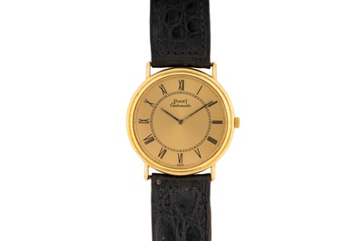 Lot 414 - Men's Piaget 18k Gold Automatic Dress Watch