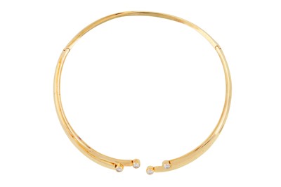 Lot 316 - Garrard Ι A diamond torque necklace, circa 2002