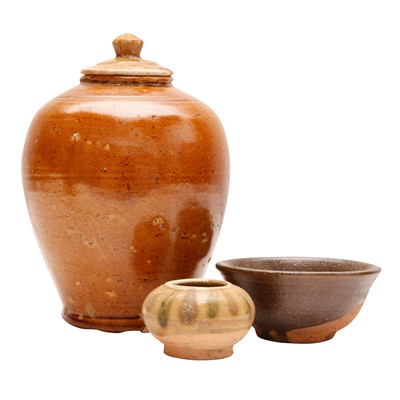 Lot 118 - Three Chinese early ceramics, Sui - Tang dynasty