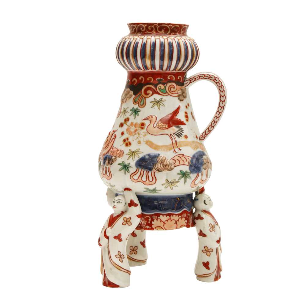 Lot 81 - A Japanese Imari coffee urn, Edo period
