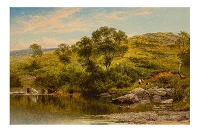Lot 282 - BENJAMIN WILLIAMS LEADER, R.A (BRITISH, 1831-1923)