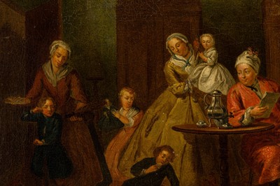 Lot 73 - Attributed to L. Paul Bril (British, 18th Century)