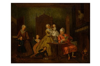 Lot 281 - ATTRIBUTED TO L. PAUL (BRITISH, 18TH CENTURY)