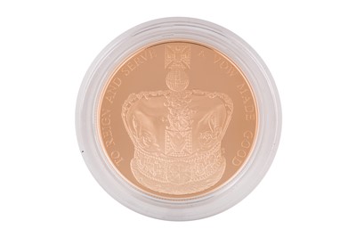 Lot 13 - ELIZABETH II - FIVE POUNDS 'CORONATION 60TH ANNIVERSARY'