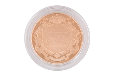 Lot 14 - ELIZABETH II - FIVE POUNDS 'PRINCE GEORGE CHRISTENING'