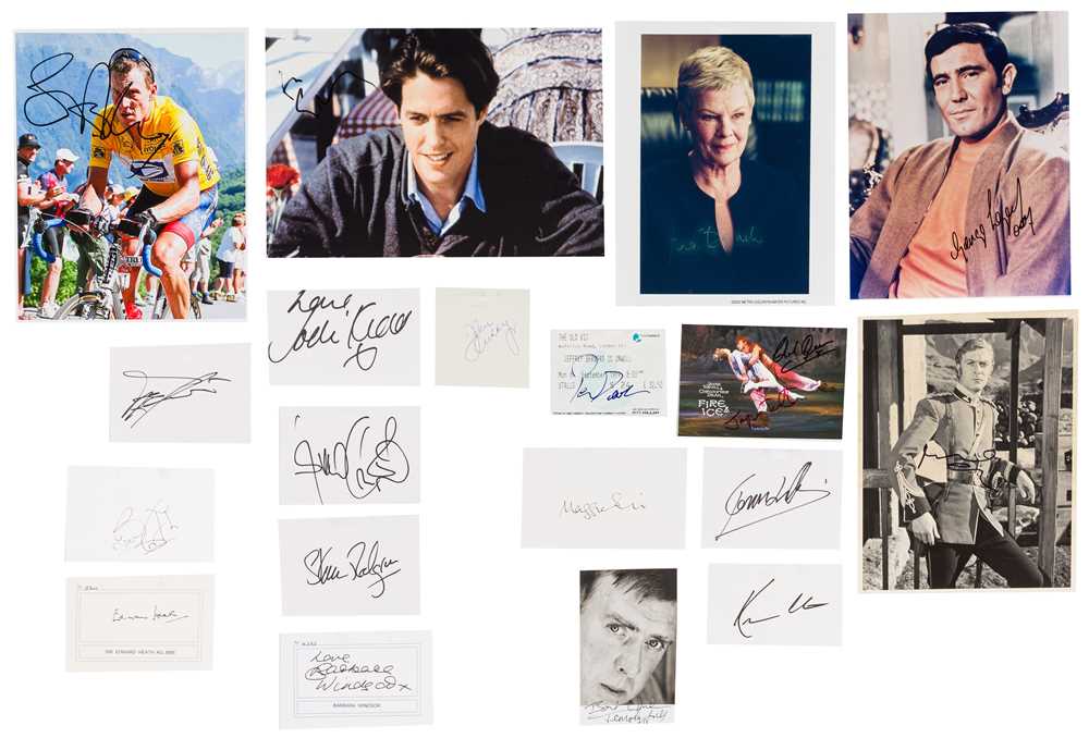 Lot 81 - Autograph Collection.- Miscellaneous