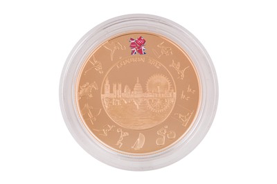 Lot 30 - ELIZABETH II - FIVE POUNDS 'LONDON OLYMPICS'