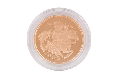 Lot 31 - ELIZABETH II - FIVE POUNDS 'ST GEORGE AND THE DRAGON'