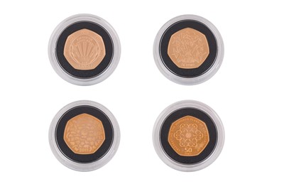 Lot 43 - ELIZABETH II - COMMEMORATIVE 50 PENCE COINS (X4)
