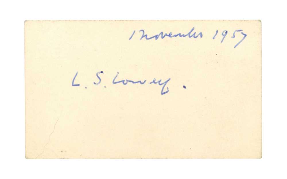 Lot 23 - Lowry (L.S.)