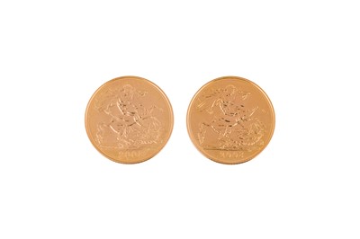 Lot 60 - ELIZABETH II - FULL SOVEREIGN GOLD COINS (X2)