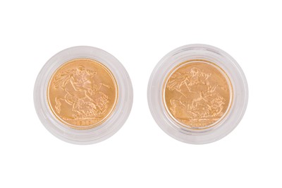 Lot 67 - GEORGE V - FULL SOVEREIGN GOLD COINS (X2)