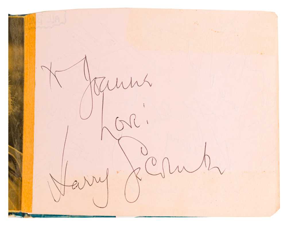 Lot 57 - Autograph Albums.- Miscellaneous