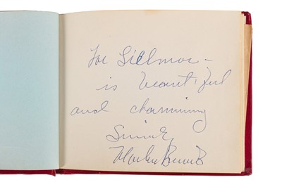 Lot 48 - Autograph Album.- Incl. Steve McQueen