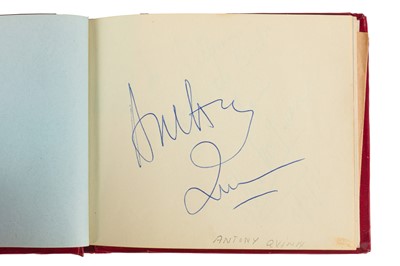Lot 48 - Autograph Album.- Incl. Steve McQueen