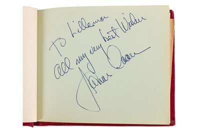 Lot 48 - Autograph Album.- Incl. Steve McQueen