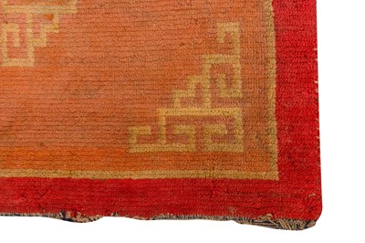 Lot 67 - AN EXTREMELY FINE SILK HEREKE PRAYER RUG, TURKEY AND TIBETAN RUG