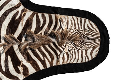 Lot 95 - TAXIDERMY, JUVENILE ZEBRA (EQUUS QUAGGA) SKIN RUG