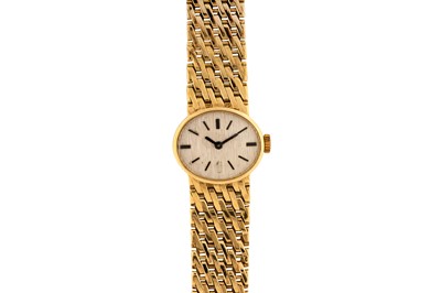 Lot 462 - Lady's 14k Gold Bracelet Watch