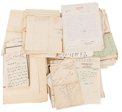 Lot 99 - Autograph Collection.- Theatre, Music, Art & Architecture, and Literature