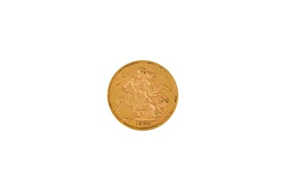 Lot 84 - VICTORIA - YOUNG HEAD FULL SOVEREIGN GOLD COIN