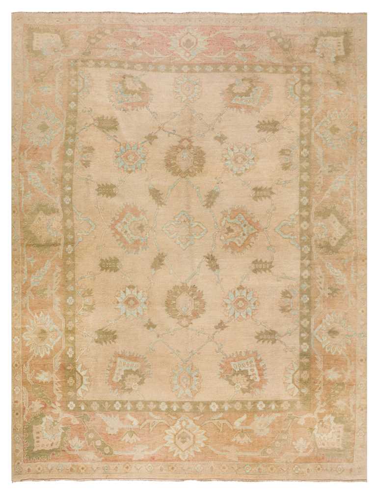 Lot 83 - A FINE ANATOLIAN CARPET OF USHAK DESIGN
